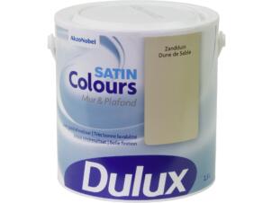 Dulux Colours muur- en plafondverf zijdeglans 2,5l zandduin