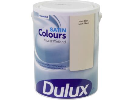 Dulux Colours muur- en plafondverf zijdeglans 5l Mont Blanc 1