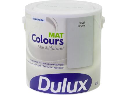 Dulux Colours peinture mur & plafond mat 2,5l brume 1