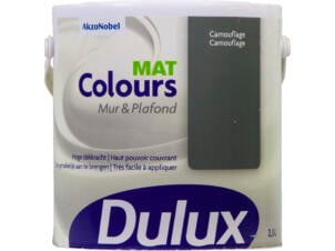 Dulux Colours peinture mur & plafond mat 2,5l camouflage