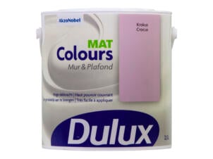 Dulux Colours peinture mur & plafond mat 2,5l crocus