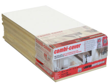 Combi-Cover isolation mur et toit 118x58x8,3 cm R3,6 2,88m² 1