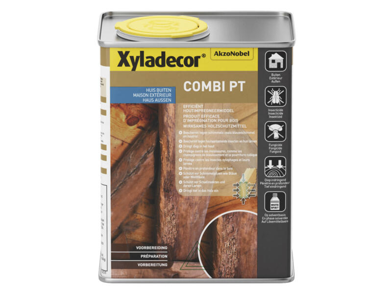 Xyladecor Combi PT traitement du bois imprégnation 2,5l