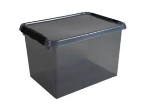 Sunware Comfort Line bac de rangement 22l transparent/gris/noir