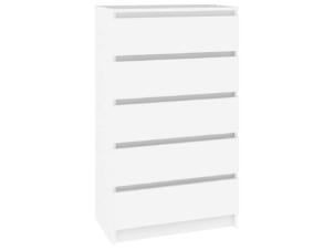 Commode 60x36x103 cm blanc