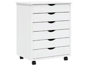 Commode pin blanc