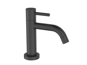 Aquatrends Como robinet d'eau froide noir mat