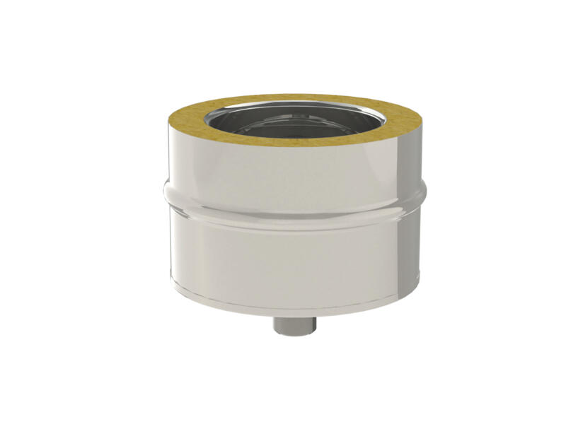 Saninstal Rookafv. dw 80-130 condensafv inox