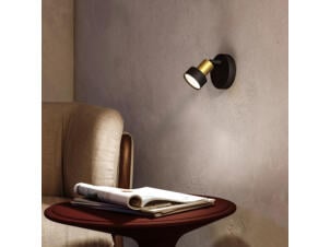 Philips Conduit spot mural LED 35W noir/or