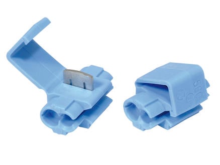 Connector voor kabels 0,75-1,5 mm² blauw 10 stuks 1