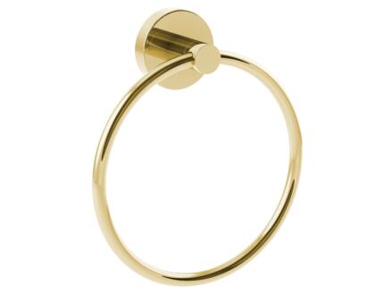 Allibert Coperblink anneau porte-serviette 17x15 cm or brillant 1