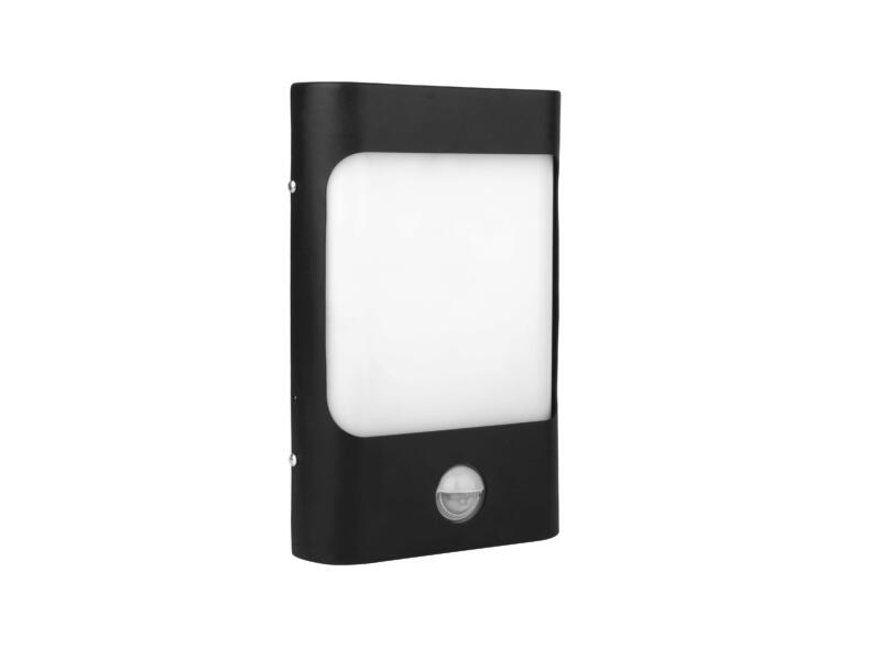 Prolight Cordoba applique murale LED 9W avec détecteur noir