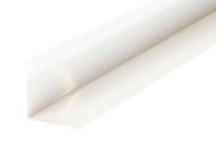Arcansas Cornière 1m 30x30 mm PVC blanc 1