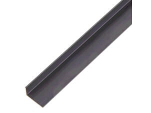 Cornière 20x10x1 mm 200cm aluminium anodisé noir