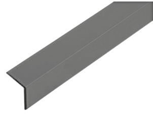 Cornière 25x25x1 mm 100cm aluminium anthracite