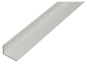 Cornière 30x20x1,3 mm 100cm aluminium anodisé argent