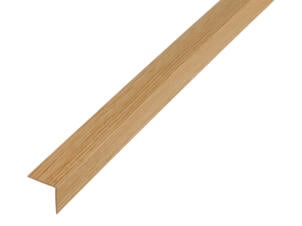Cornière d'angle 20x20x1,5 mm 100cm PVC look bois