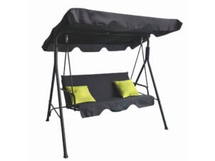 Corsiano balancelle 153x118 cm noir
