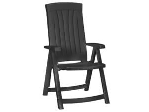 Keter Corsica chaise de jardin graphite