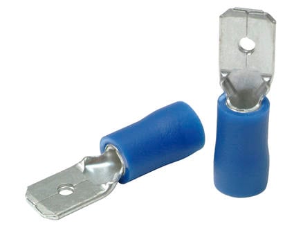 Profile Cosse électrique mâle 1,0-2,6 mm 10 pièces bleu 1