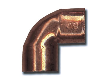 Saninstal Coude 90° FF 22mm cuivre 5 pièces 1