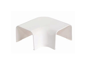 Coude intérieure et extérieure pour goulotte 80x60 mm