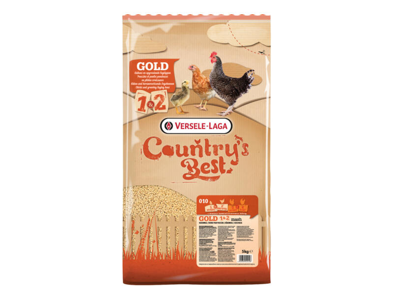 Country's Best Gold 1 et 2 Mash farine poussins 5kg