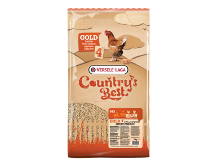 Country's Best Gold 4 Gallico Pellet kippenvoer 5kg