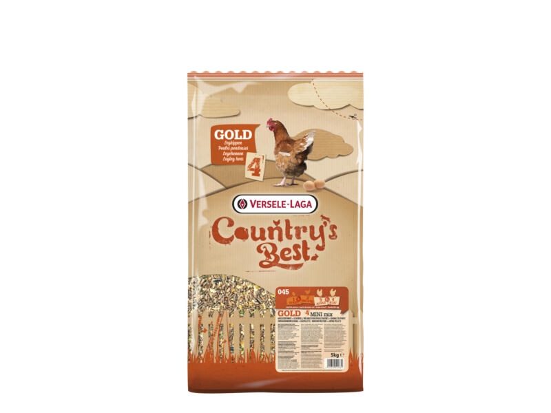 Country's Best Gold 4 Mini Mix nourriture poule 5kg