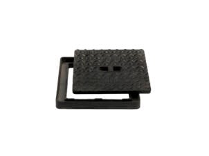 Couvercle de puits hydraulique 60x60 cm fonte
