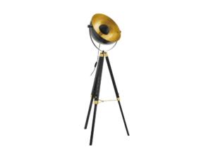 Eglo Covaleda staanlamp E27 max. 60W zwart/goud