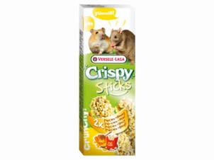 Crispy Sticks knaagsticks hamsters en ratten popcorn en honing 2 stuks
