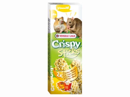Crispy Sticks sticks à ronger hamsters et rats pop-corn et miel 2 pièces 1