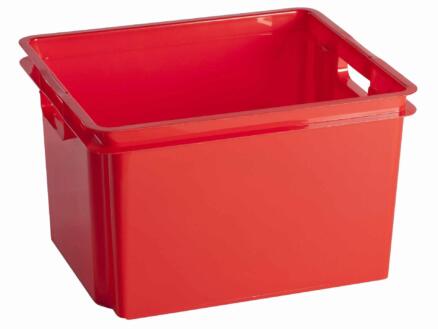 Keter Crownest opbergbox 30l neon rood 1