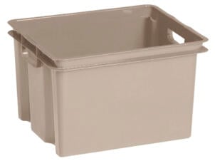 Keter Crownest opbergbox 30l taupe