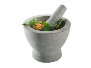 Gefu Crunchy mortier de cuisine 17cm granite