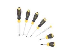 Stanley Cushiongrip schroevendraaierset 7-delig