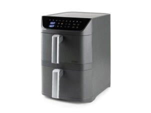 DOMO DO1218FR Double Stack heteluchtfriteuse verticaal 2800W 2x6 l