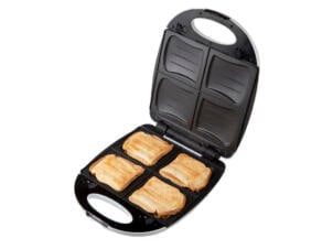 DOMO DO9046C Family croque monsieur machine 4 croques