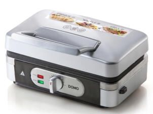 DOMO DO9136C snackmaker 3-in-1 croque-wafel-grill