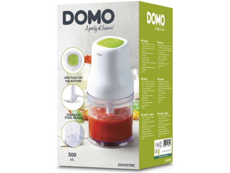 Domo DO9237MC hachoir légumes et fines herbes
