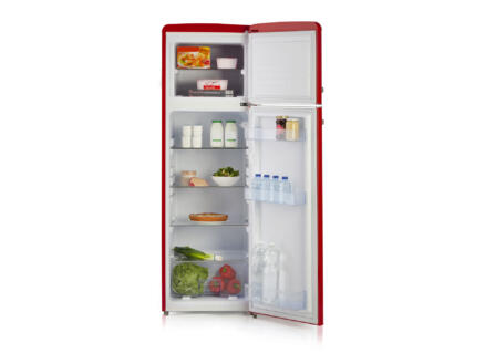 DOMO DO929RKR réfrigérateur-congélateur  246l rouge