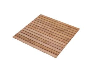 Dalle de terrasse 100x100 cm bois dur
