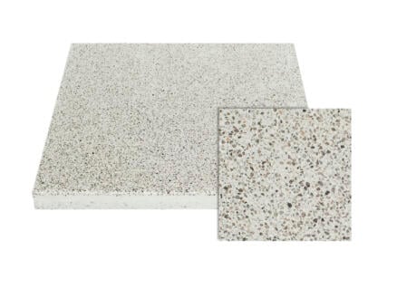 Dalle de terrasse 40x40x3,7 cm 0,16m² béton granit 1