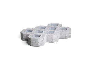 Dalle gazon 60x40x10 cm 0,24m² béton gris