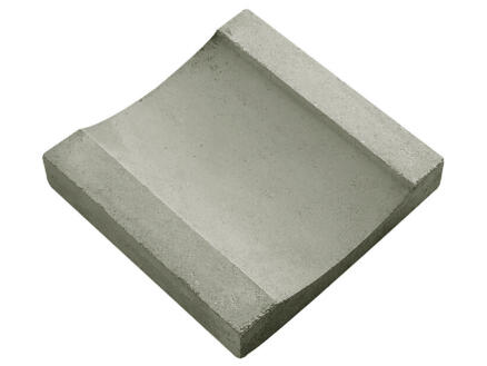 Dalle goulotte 30x30x6 cm 0,09m² béton gris 1