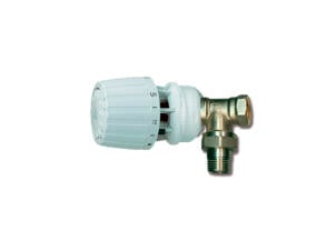 Saninstal Danfoss thermostatische radiatorkraan haaks 1/2"