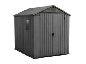 Keter Darwin 68 abri de jardin en résine 190x244x221 cm gris