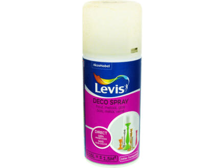 Levis Deco Spray 0,15l glitter goud 1
