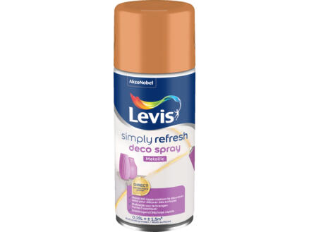 Levis Deco Spray 0,15l metallic koper 1